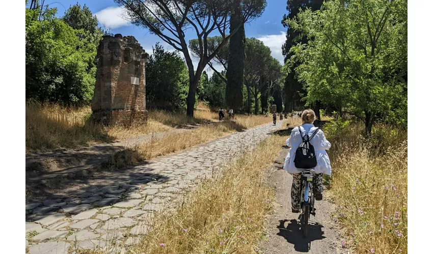 Roma: Noleggio bici di un giorno sull'Appia Antica