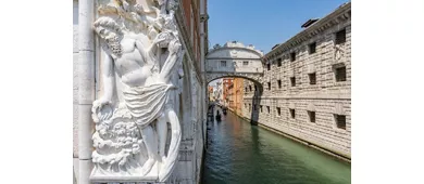 Venice: Gondola ride through the Bridge of Sighs and St.Mark’s Basin