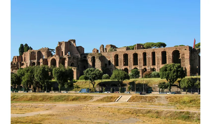 Baths of Caracalla + 3-Hour Bike Rental