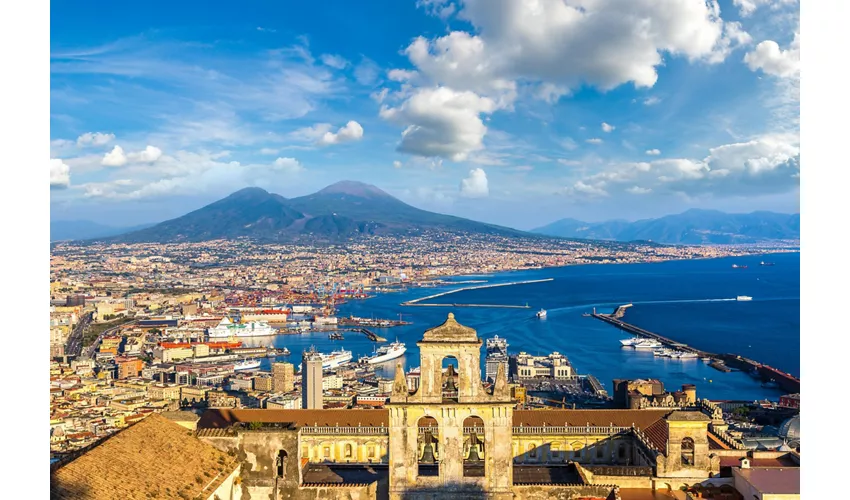 Pompei e il Vesuvio: Gita di un giorno da Roma con pranzo a base di pizza napoletana