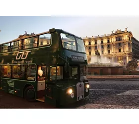 Green Line Tours Roma: Bus Hop On Hop Off di notte + Fermata di degustazione