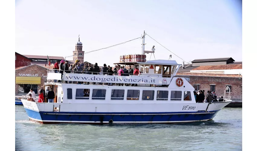 Murano, Burano & Torcello: Full-Day Boat Tour + Glassblowing Demonstration