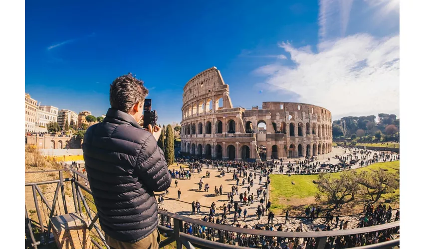 Colosseo, Foro Romano e Palatino + Tour guidato