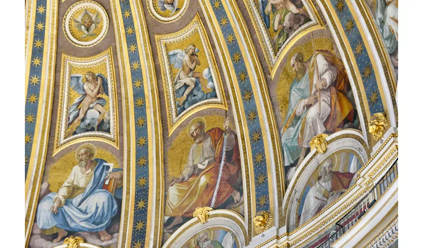 Basilica di San Pietro, Cupola e Grotte Vaticane: Tour guidato per piccoli gruppi