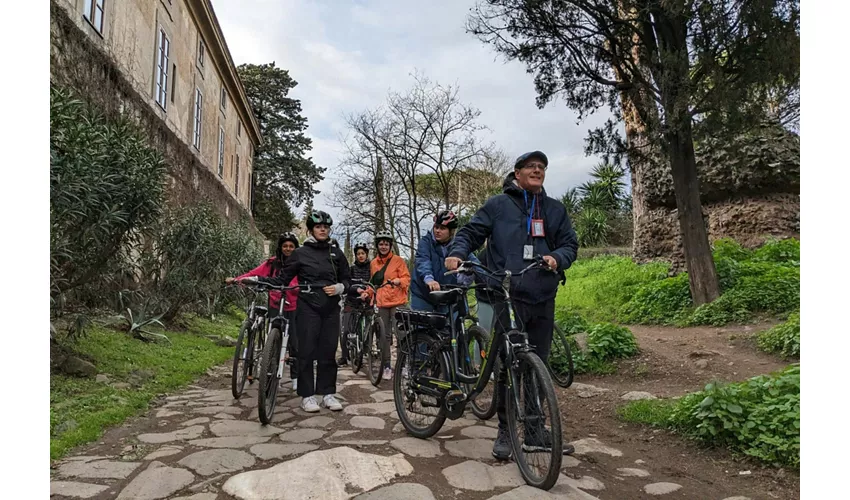 Vía Apia: Recorrido guiado en bicicleta eléctrica