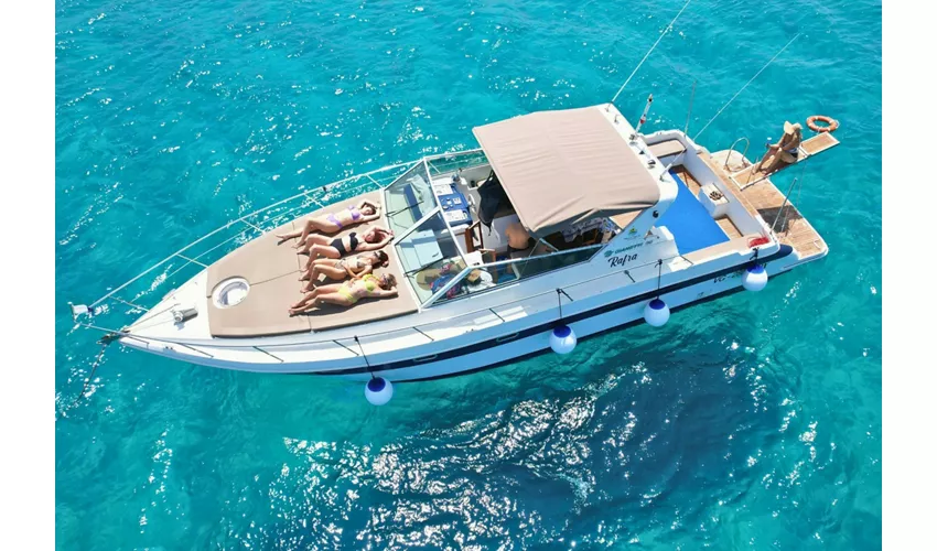 Favignana e Levanzo: Tour in barca da Trapani + Pranzo