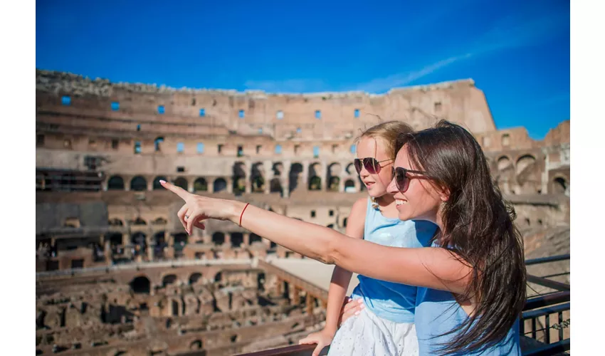 Colosseo, Foro Romano e Palatino + Tour guidato