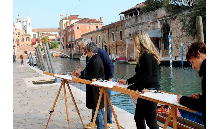 Venice: Watercolor Painting Class with an Artist