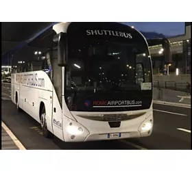 Aeropuerto de Fuimicino: Traslado en autocar desde/hacia Roma Termini