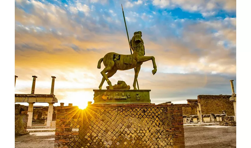 Pompeya, Costa Amalfitana y Sorrento: Excursión de un día desde Roma