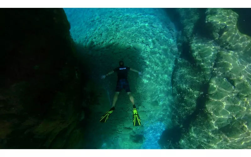 Coasteering na Calábria: Costa degli Dei