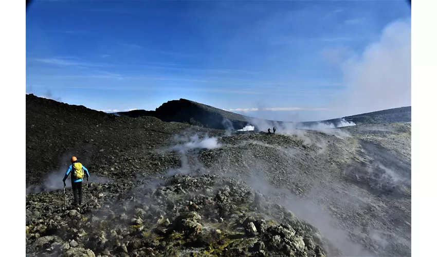 Monte Etna: Excursión a la cima y al cráter por la cara norte