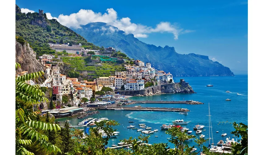 Costiera Amalfitana e Positano: gita di un giorno da Roma + crociera costiera