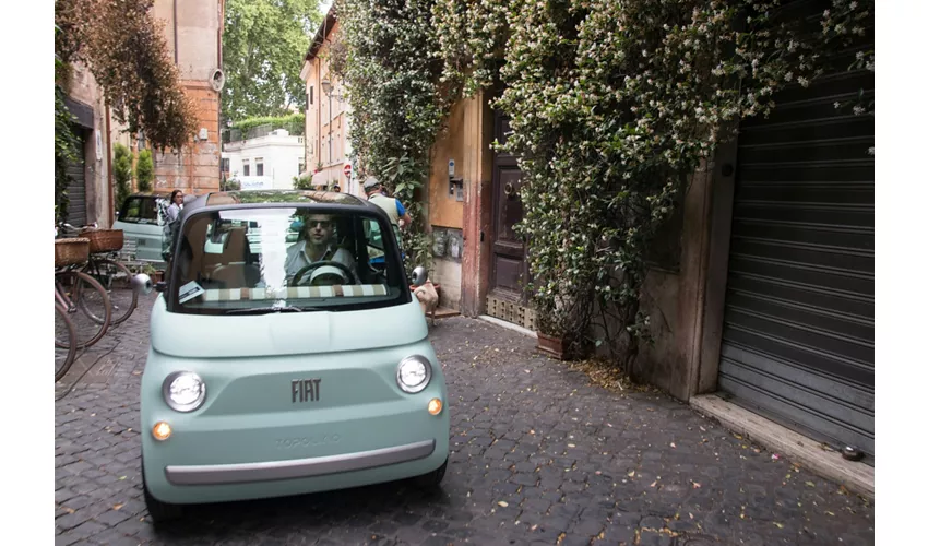 Roma: Topolino E-Car Tours