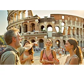 Colosseum, Roman Forum & Palatine Hill + Guided Tour