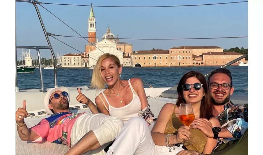 Venice Lagoon: Catamaran Tour + Spritz