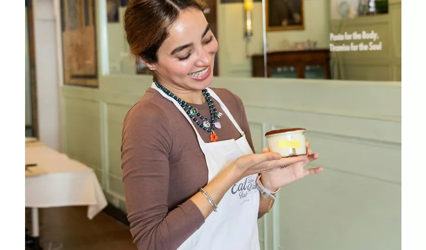 Roma: Clase de cocina de raviolis, fettuccine y tiramisú