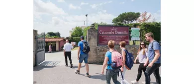 Rome : Visite guidée des catacombes et de la crypte des capucins + transfert