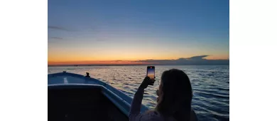 Chioggia: Guided Venetian Lagoon Sunset Boat Tour