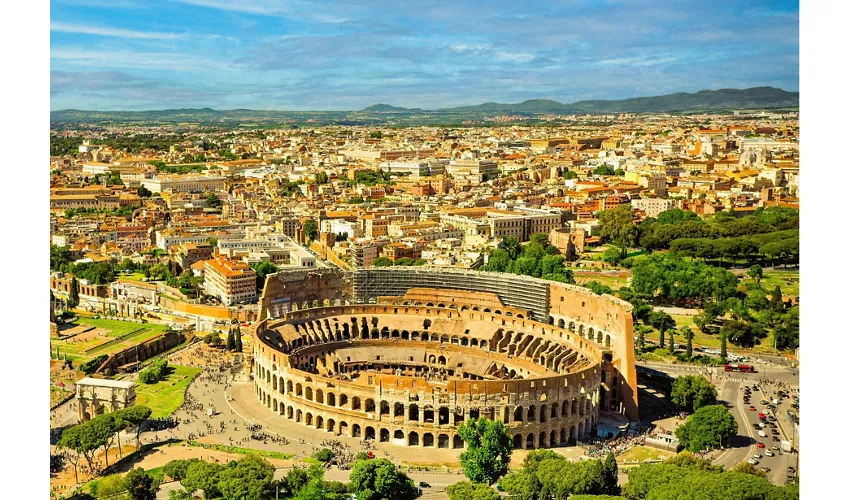 Colosseo, Foro Romano e Palatino + Tour guidato