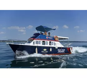 Lago de Garda: Excursión de 4 horas en barco con parada en Sirmione