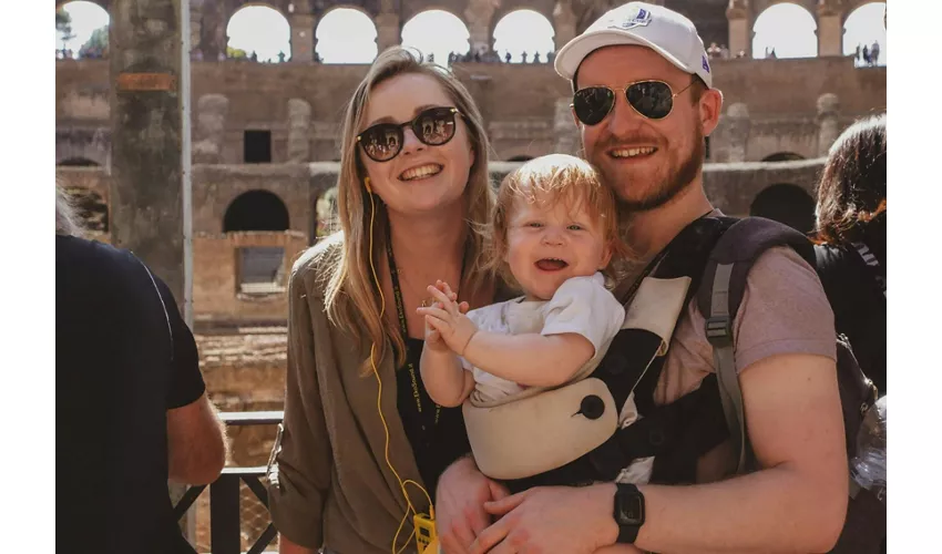 Colosseo, Arena, Foro Romano e Palatino + Tour guidato