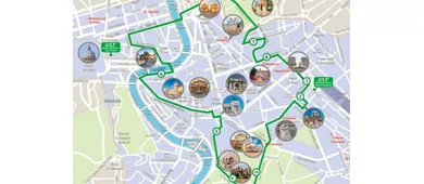 Rome: Civitavecchia Transfer + Hop-on Hop-off Bus Tour Combi