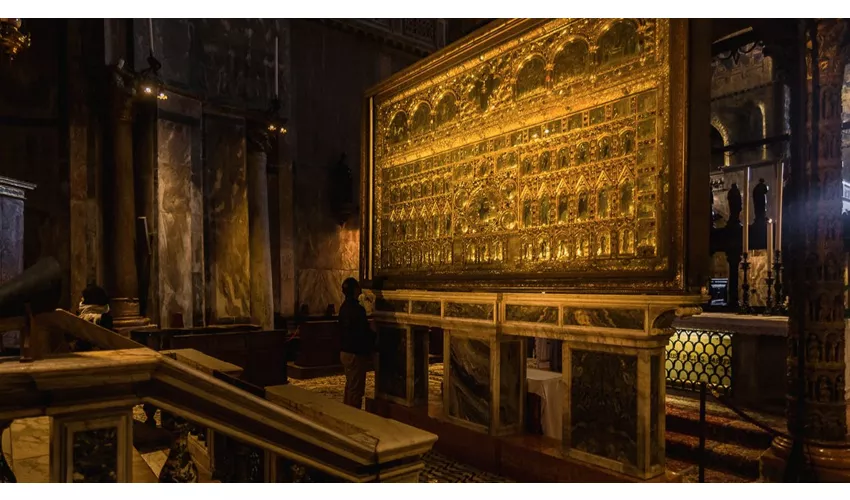 Basílica de San Marcos: Entrada sin colas con Pala d'Oro