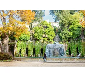 Villa d'Este e Villa Adriana: ingresso e viaggio di andata e ritorno da Roma