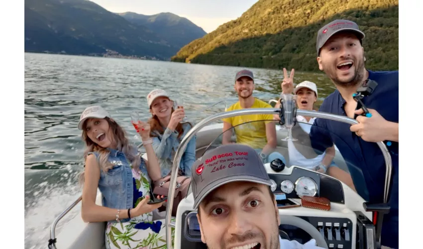 Excursión en barco por el Lago de Como