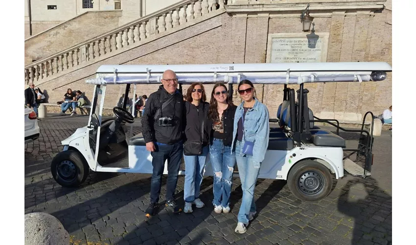 Roma: Excursión en carrito de golf