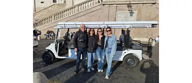 Roma: Excursión en carrito de golf