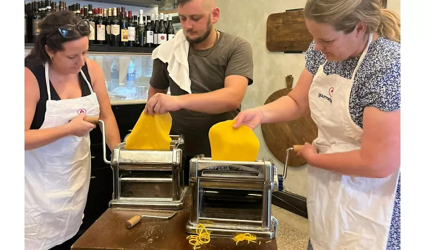 Roma: Corso di cucina di pasta amatriciana e cacio e pepe