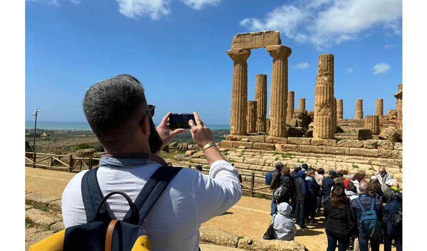 Valle de los Templos de Agrigento: Visita guiada al atardecer