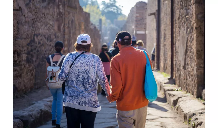 Pompeya, Costa Amalfitana y Sorrento: Excursión de un día desde Roma