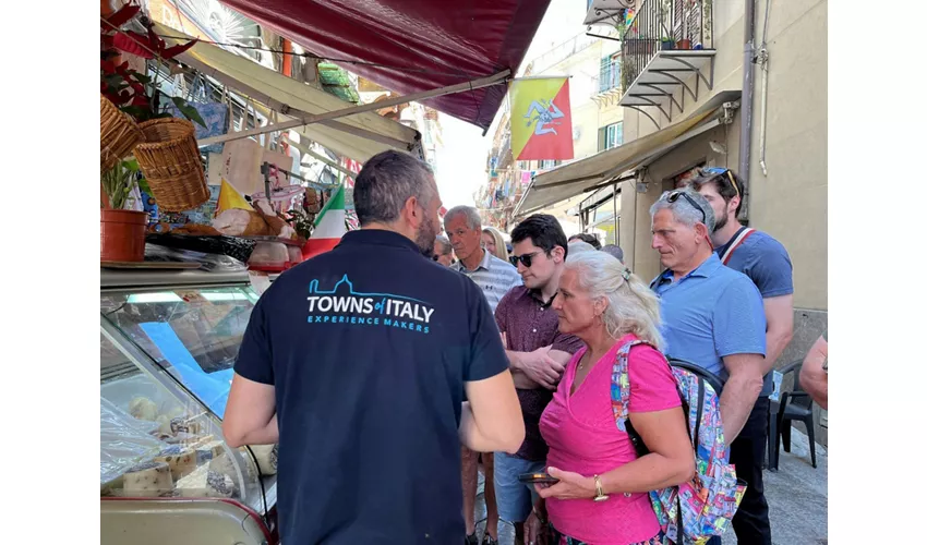Palermo: Market Tour + Cooking Class + Meal & Unlimited Wine