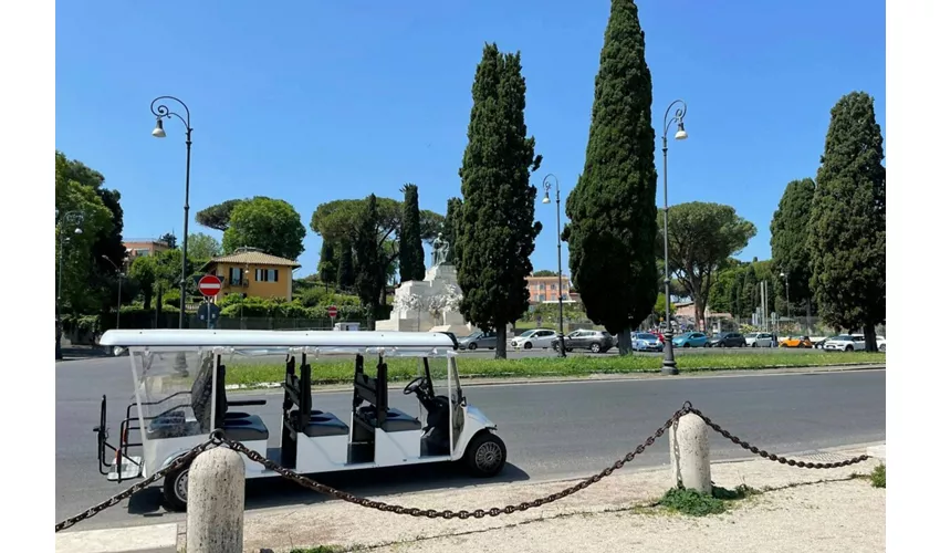Roma: Excursión en carrito de golf