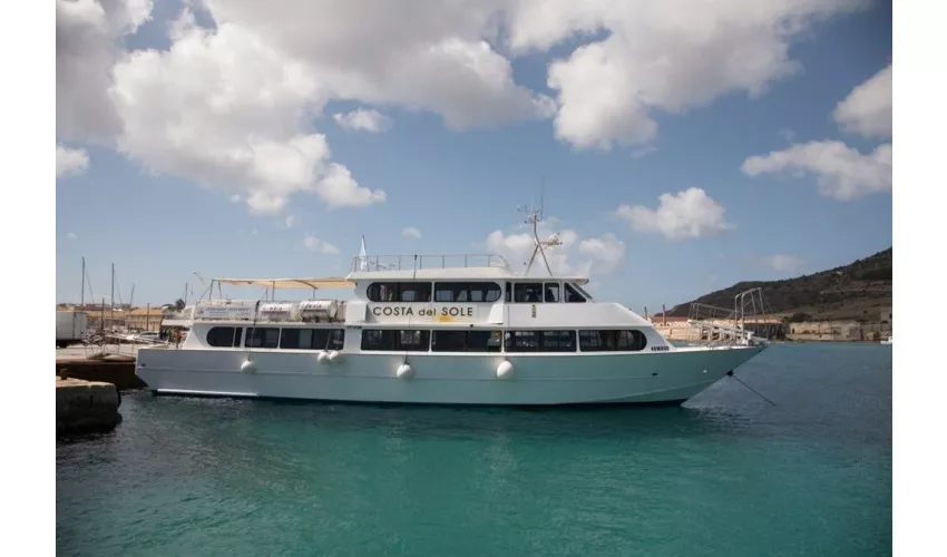 Trapani: Minicrucero a Favignana y Levanzo + Almuerzo