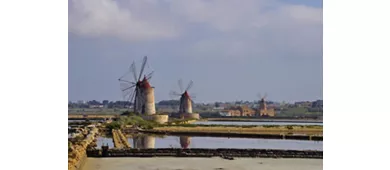 Desde Palermo: Excursión de un día a Erice + Comida siciliana + Degustación de granizados + Ruta de la Sal