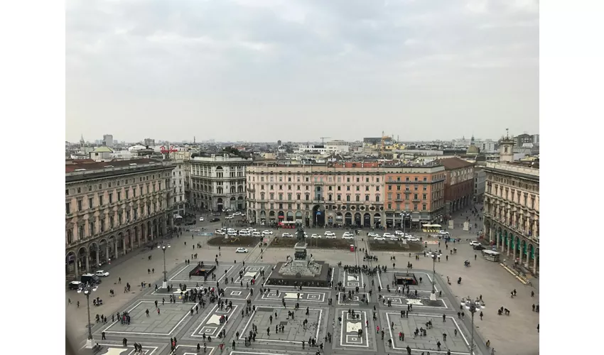 Duomo de Milán: Entrada a la azotea