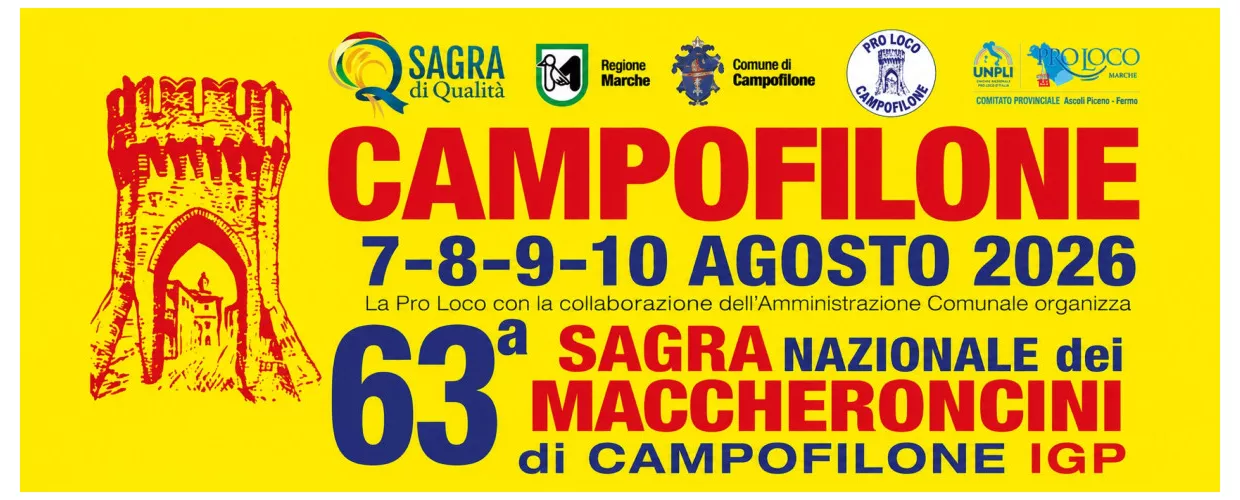 63ª Sagra Nazionale dei Maccheroncini di Campofilone IGP