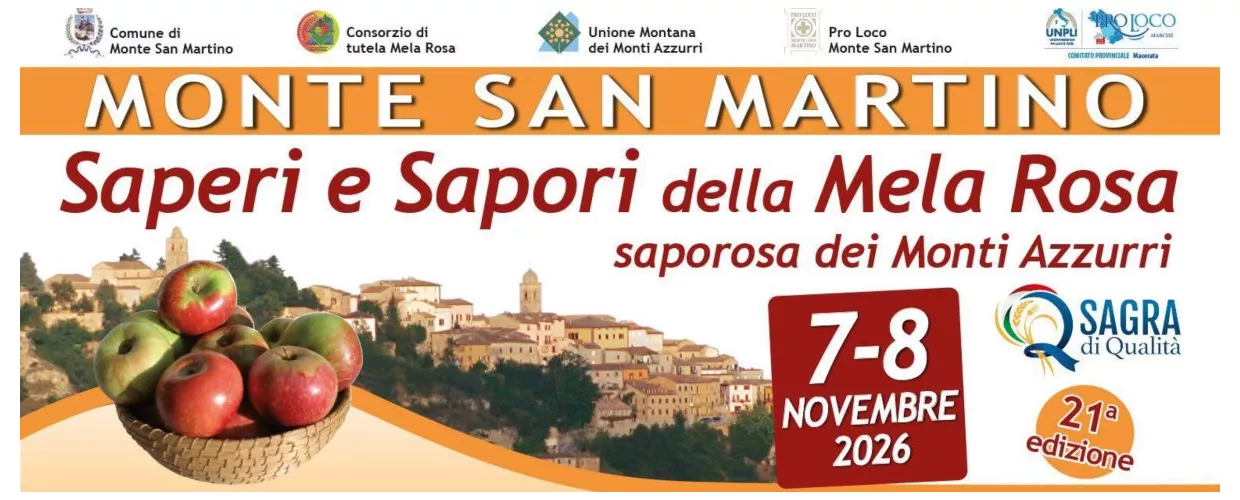 Saperi e Sapori della Mela Rosa Saporosa dei Monti Azzurri