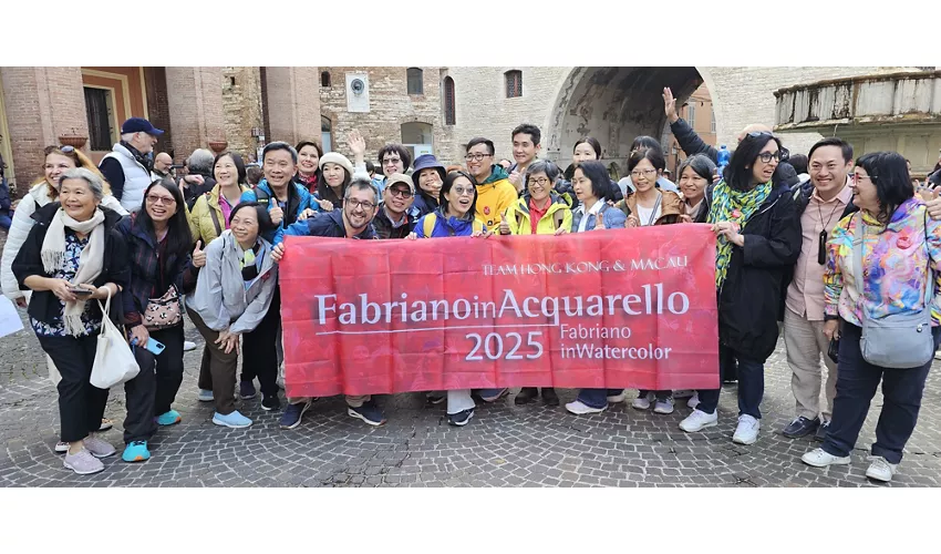 FabrianoinAcquarello 2026, die internationale Aquarellkonferenz/das internationale Aquarellfestival