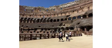 Colosseo, Arena, Foro Romano e Palatino + Tour guidato per gruppi ristretti