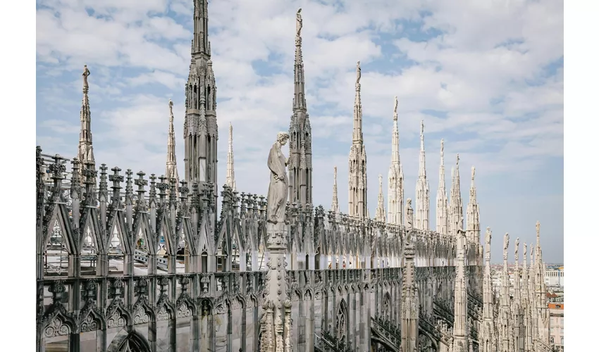 Duomo di Milano: Tour guidato + Accesso alle terrazze