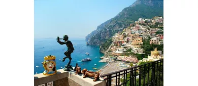 Positano e Pompei: Gita di un giorno per piccoli gruppi da Roma