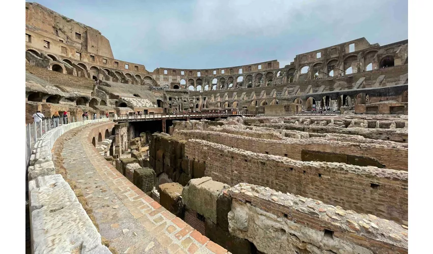 Coliseo, Foro Romano y monte Palatino + Tour guiado exprés