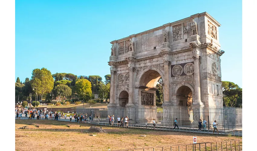 Tour guidato del Colosseo, Foro Romano e Palatino