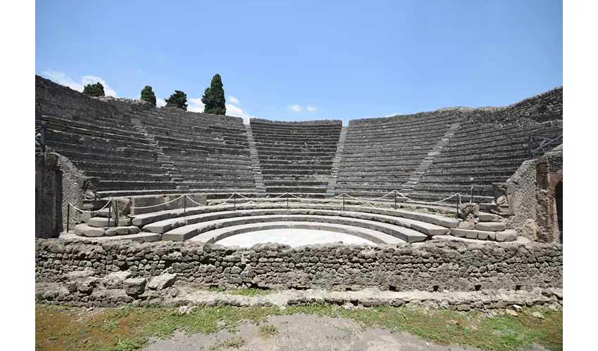 Pompei: Ingresso + Trasporto di andata e ritorno da Roma