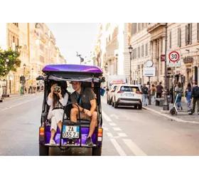 Borghese Gallery Reserved Entry with Audio Guide + Rome Private Golf Cart Tour